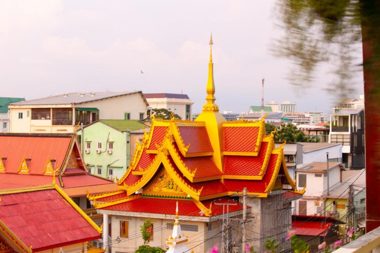 Nana Backpackers Hostel Vientiane Esterno foto