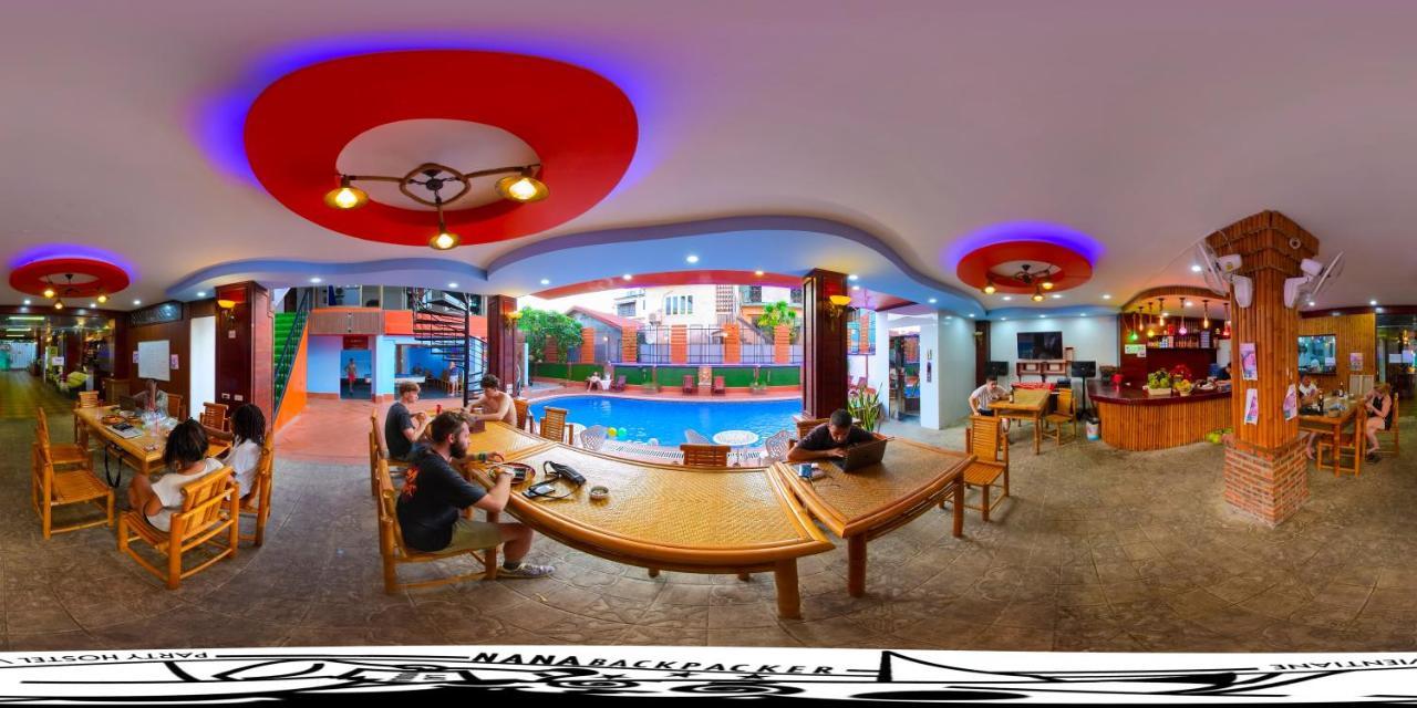 Nana Backpackers Hostel Vientiane Esterno foto